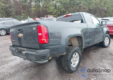 2017 Chevrolet Colorado Wt из США, поврежденный, VIN 1GCHSBEA3H1266712